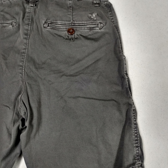 American Eagle Size 28 Gray Shorts - Picture 5 of 7